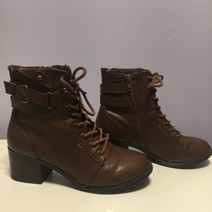 Chocolate brown boots